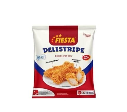 Fiesta Chicken Strip Beku (Delistripe) (400g)