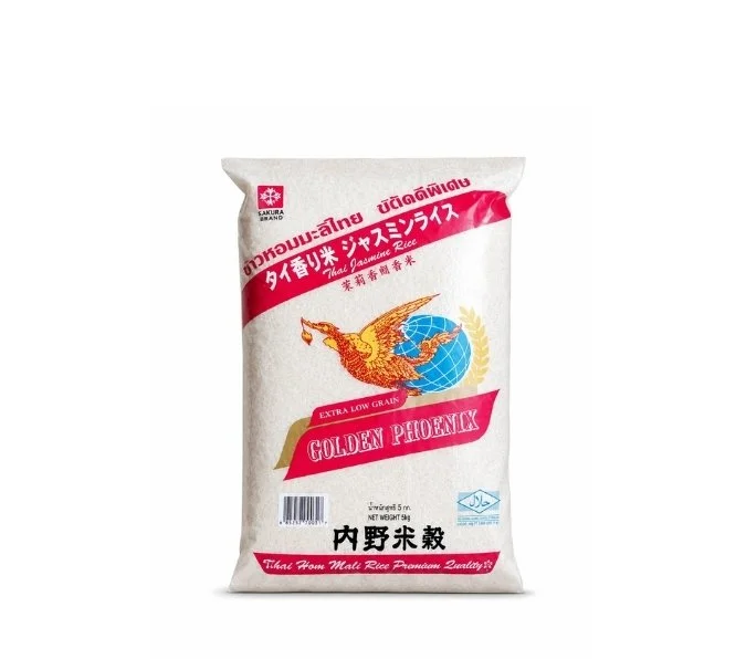 Golden Phoenix Thai Jasmine Rice Thai Jasmine Golden Phoenix Rice 5kg - Image 1
