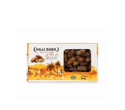 Hajji Baba Deglet Nour Dates 500g